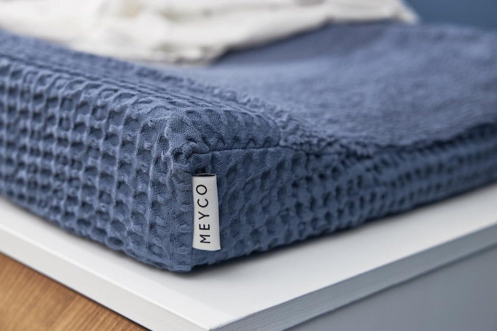 Meyco Aankleedkussenhoes Indigo 50X70cm - Meyco - Babywinkel - 4054703050011