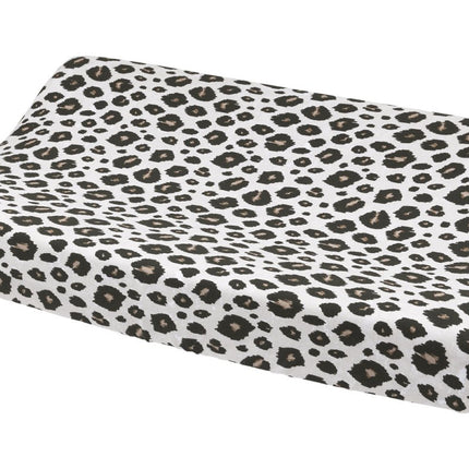 Meyco Aankleedkussenhoes Leopard Sand Melange - Meyco - Babywinkel - 4054703510805