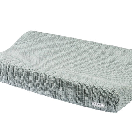 Meyco Aankleedkussenhoes Relief Mixed Stone Green - Meyco - Babywinkel - 4054703630848