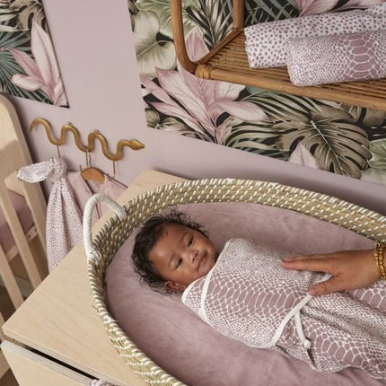 Meyco Aankleedkussenhoes Velvet Lilac - Meyco - Babywinkel - 4054703516081