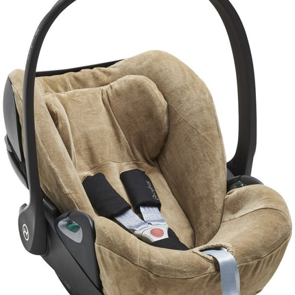 Meyco Autostoelhoes Groep 0 Cloud - Z Velvet Taupe - Meyco - Babywinkel - 4054703524178
