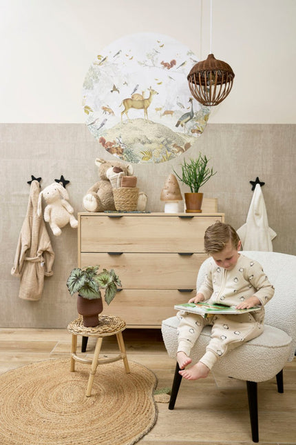 Meyco Baby Penguin Baby Winter Slaapoverall Jumper Met Vaste Mouw Soft Sand - Meyco - Babywinkel - 4054703533668