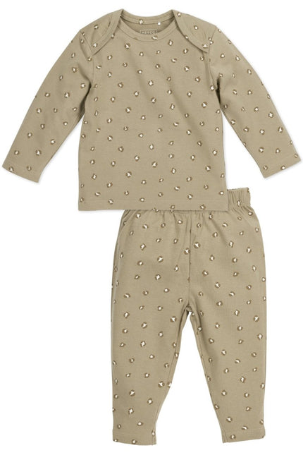 Meyco Baby Pyjama Mini Panther Sand - Meyco - Babywinkel - 4054703803570