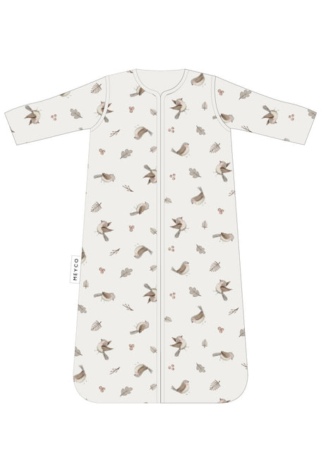 Meyco Baby Robin Baby Slaapzak Met Afritsbare Mouwen Multicolour - Meyco - Babywinkel - 4054703824032