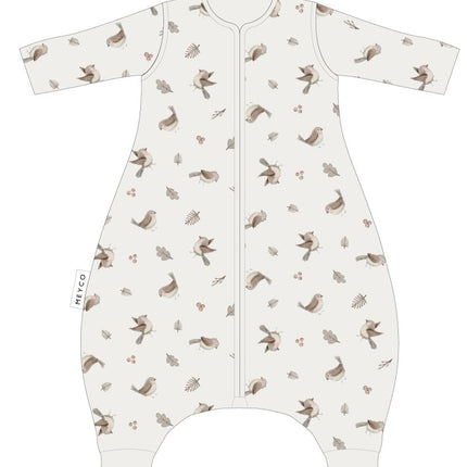 Meyco Baby Robin Baby Winter Slaapoverall Jumper Met Vaste Mouw Multicolour - Meyco - Babywinkel - 4054703534061
