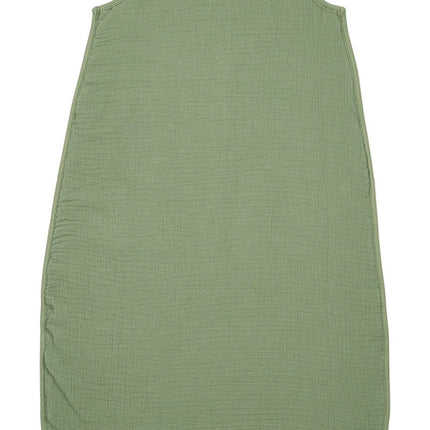 Meyco Baby Uni Winter Baby Slaapzak Pre - Washed Hydrofiel Olive Green - Meyco - Babywinkel - 4054703246636