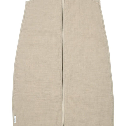 Meyco Baby Uni Winter Baby Slaapzak Pre - Washed Hydrofiel Sand - Meyco - Babywinkel - 4054703246308