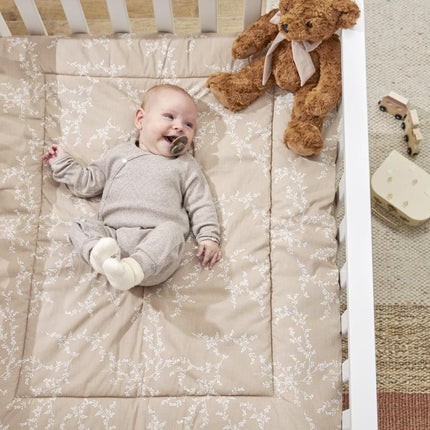 Meyco Boxkleed Branches Sand 80X100cm - Meyco - Babywinkel - 4054703132151