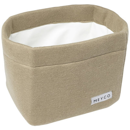 Meyco Commodemandje Medium Knit Basic Taupe - Meyco - Babywinkel - 4054703843026