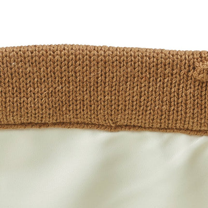Meyco Commodemandje Medium Mini Knots Toffee - Meyco - Babywinkel - 4054703430882