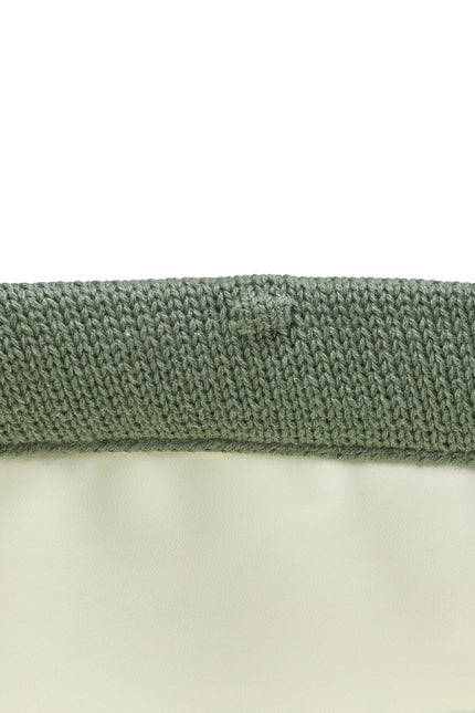 Meyco Commodemandje Small Mini Knots Forest Green koop je bij Babywinkel