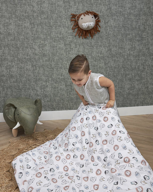 Meyco Dekbedovertrek 100X135cm Animal - Meyco - Babywinkel - 4054703435566