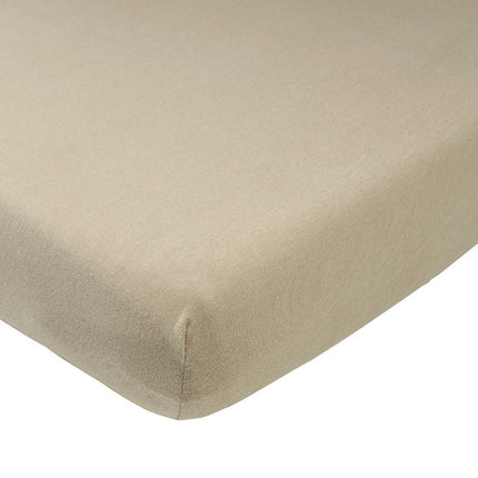 Meyco Hoeslaken Jersey 60X120 Taupe - Meyco - Babywinkel - 4054703640175