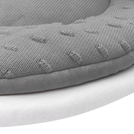 Meyco Hoeslaken Jersey Boxmatras Rond 90/95cm Wit - Meyco - Babywinkel - 4054703566604