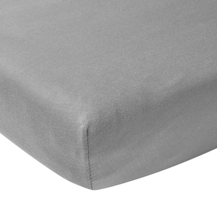 Meyco Hoeslaken Jersey Grijs 60x120cm - Meyco - Babywinkel - 4054703564044