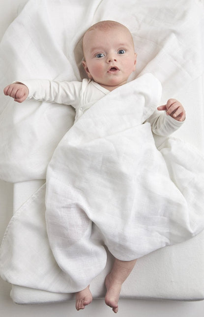 Meyco Hydrofiele Doek 10St Wit 80x80cm - Meyco - Babywinkel - 4054703524000