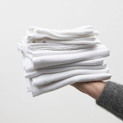 Meyco Hydrofiele Doek 2St Wit koop je bij Babywinkel