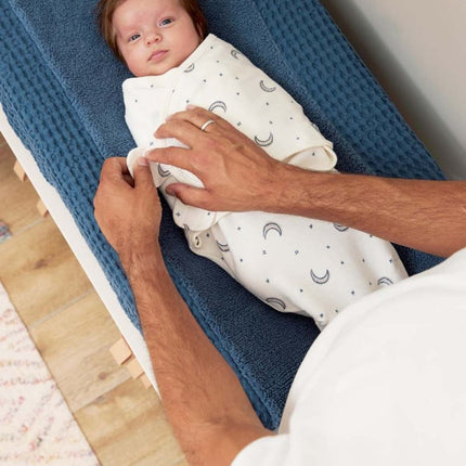 Meyco Inbakerdoek Moon Indigo - Meyco - Babywinkel - 4054703201505