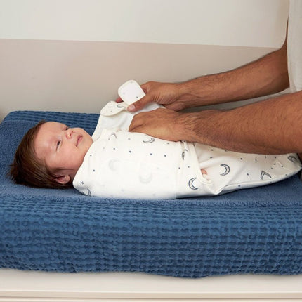 Meyco Inbakerdoek Moon Indigo - Meyco - Babywinkel - 4054703201505