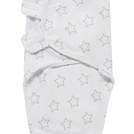 Meyco Inbakerdoek Stars Grijs - Meyco - Babywinkel - 4054703301205