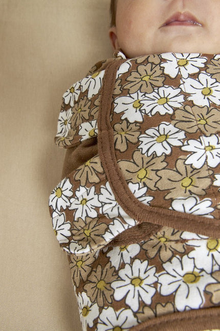 Meyco Inbakerdoek Vintage Flower Taupe - Meyco - Babywinkel - 4054703301861