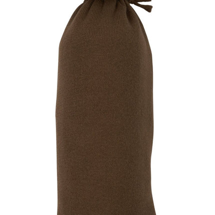 Meyco Kruikenzak Knit Basic Chocolate - Meyco - Babywinkel - 4054703783063