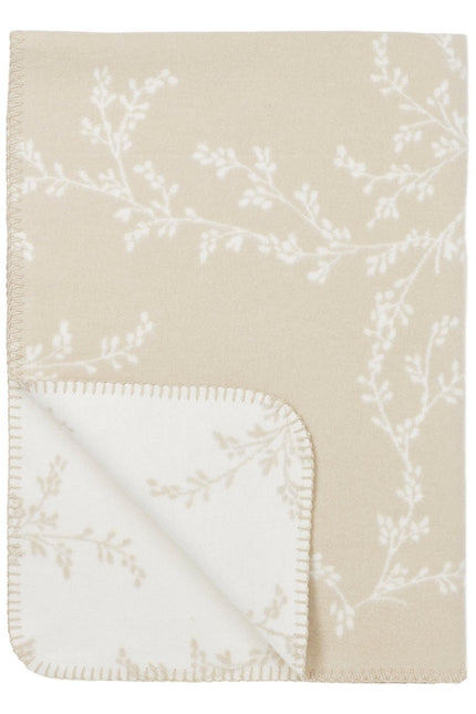 Meyco Ledikantdeken Branches Sand 100X150cm - Meyco - Babywinkel - 4054703963328