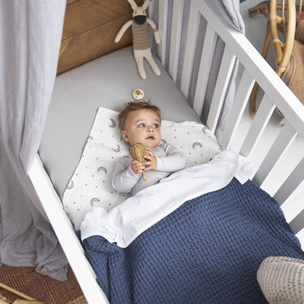 Meyco Ledikantdeken Indigo 100X150cm - Meyco - Babywinkel - 4054703050028