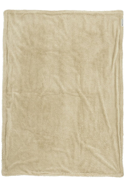 Meyco Ledikantdeken Teddy Mini Knots Sand - Meyco - Babywinkel - 4054703550795