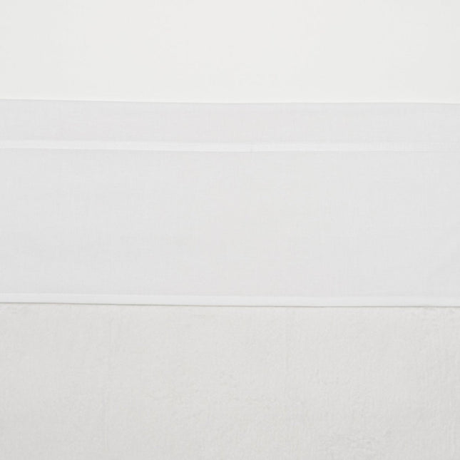 Meyco Ledikantlaken Bies Wit koop je bij Babywinkel