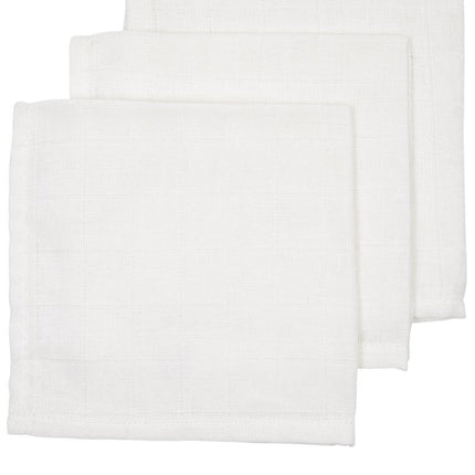 Meyco Monddoekje 3St Wit - Meyco - Babywinkel - 4054703457001