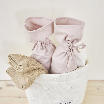 Meyco Monddoekje 6St Basic Badstof Offwhite/Sand/Toffee - Meyco - Babywinkel - 4054703616712