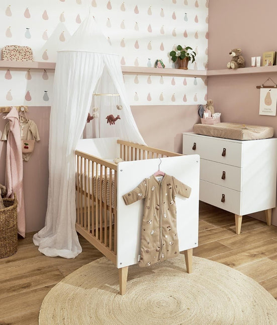 Meyco Slaapzak Baby Afritsbare Mouwen Forest Animals Sand - Meyco - Babywinkel - 4054703533019