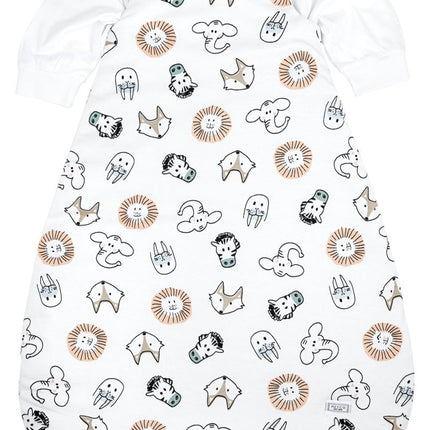 Meyco Slaapzak Baby Winter Rond 2 - Delig Animal - Meyco - Babywinkel - 4054703101560
