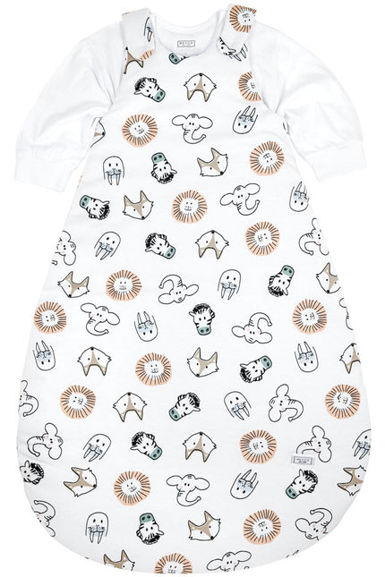 Meyco Slaapzak Baby Winter Rond 2 - Delig Animal - Meyco - Babywinkel - 4054703101560
