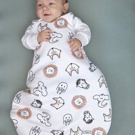 Meyco Slaapzak Baby Winter Rond 2 - Delig Animal - Meyco - Babywinkel - 4054703101560