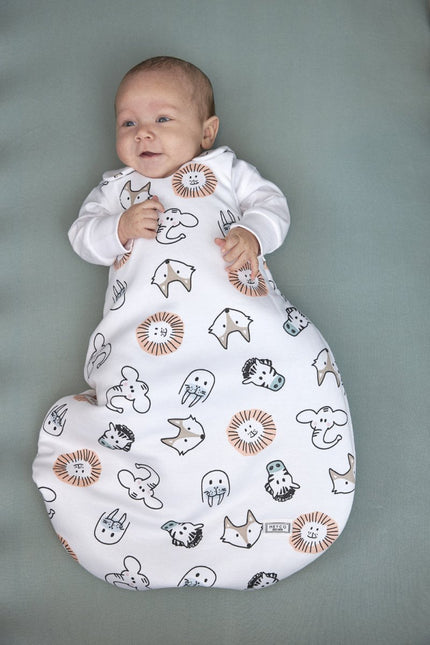 Meyco Slaapzak Baby Winter Rond 2 - Delig Animal koop je bij Babywinkel