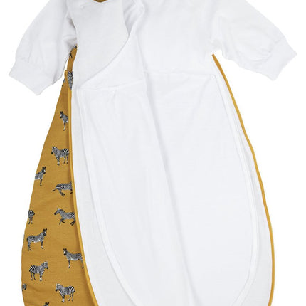 Meyco Slaapzak Baby Winter Rond 2 - Delig Zebra Animal Honey Gold - Meyco - Babywinkel - 4054703101416