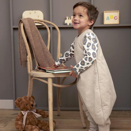 Meyco Slaapzak Baby Winter Slub Baby Greige - Meyco - Babywinkel - 4054703184181