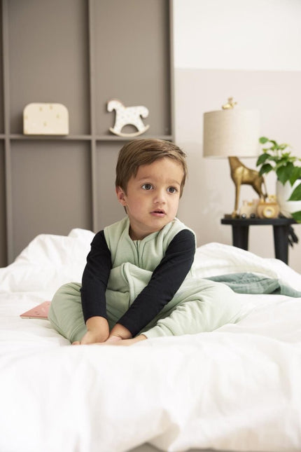 Meyco Slaapzak Baby Winter Slub Baby Soft Green - Meyco - Babywinkel - 4054703184464