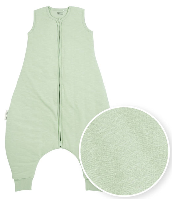 Meyco Slaapzak Baby Winter Slub Baby Soft Green - Meyco - Babywinkel - 4054703184464