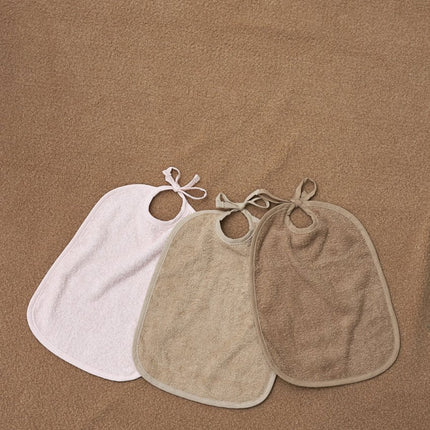 Meyco Slabbetje 2St Basic Badstof Soft Pink - Meyco - Babywinkel - 4054703611816