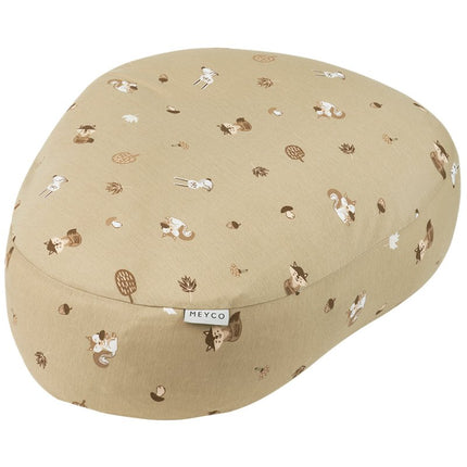 Meyco Voedingskussen Hoes Forest Animals Sand - Meyco - Babywinkel - 4054703286304