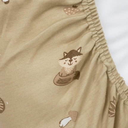 Meyco Voedingskussen Hoes Forest Animals Sand - Meyco - Babywinkel - 4054703286304