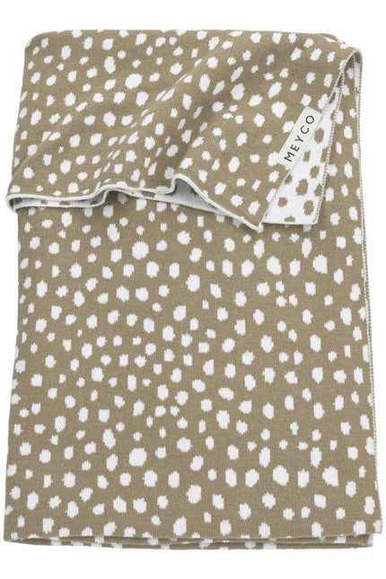 Meyco Wiegdeken Cheetah Taupe - Meyco - Babywinkel - 4054703733488