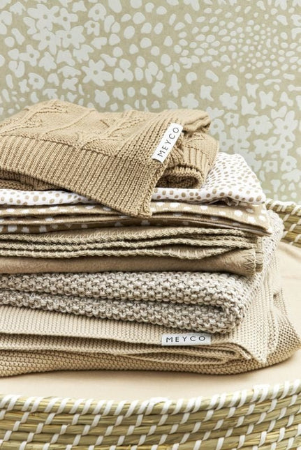 Meyco Wiegdeken Cheetah Taupe - Meyco - Babywinkel - 4054703733488