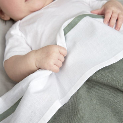 Meyco Wiegdeken Knit Forest Green - Meyco - Babywinkel - 4054703330328