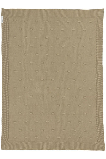Meyco Wiegdeken Knots Taupe - Meyco - Babywinkel - 4054703733570