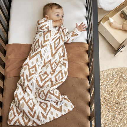 Meyco Wieglaken 2St Ikat Sand Toffee - Meyco - Babywinkel - 4054703443769