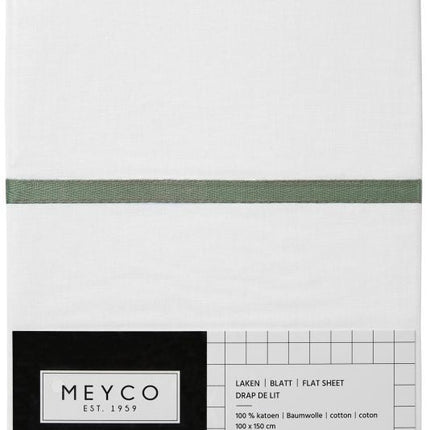 Meyco Wieglaken Bies Forest Green - Meyco - Babywinkel - 4054703413144